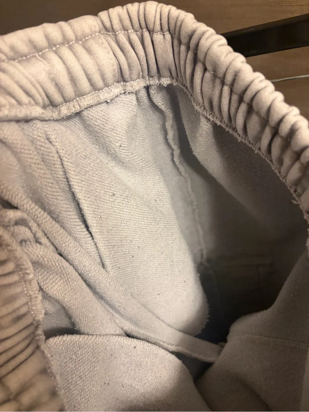 Stone Island Pale Gray Cargo Sweatpants with Patch